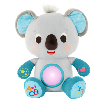 Interactive plush koala.