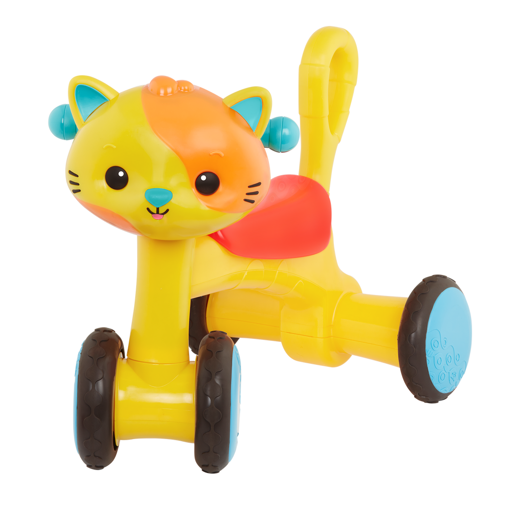 Cat ride-on.