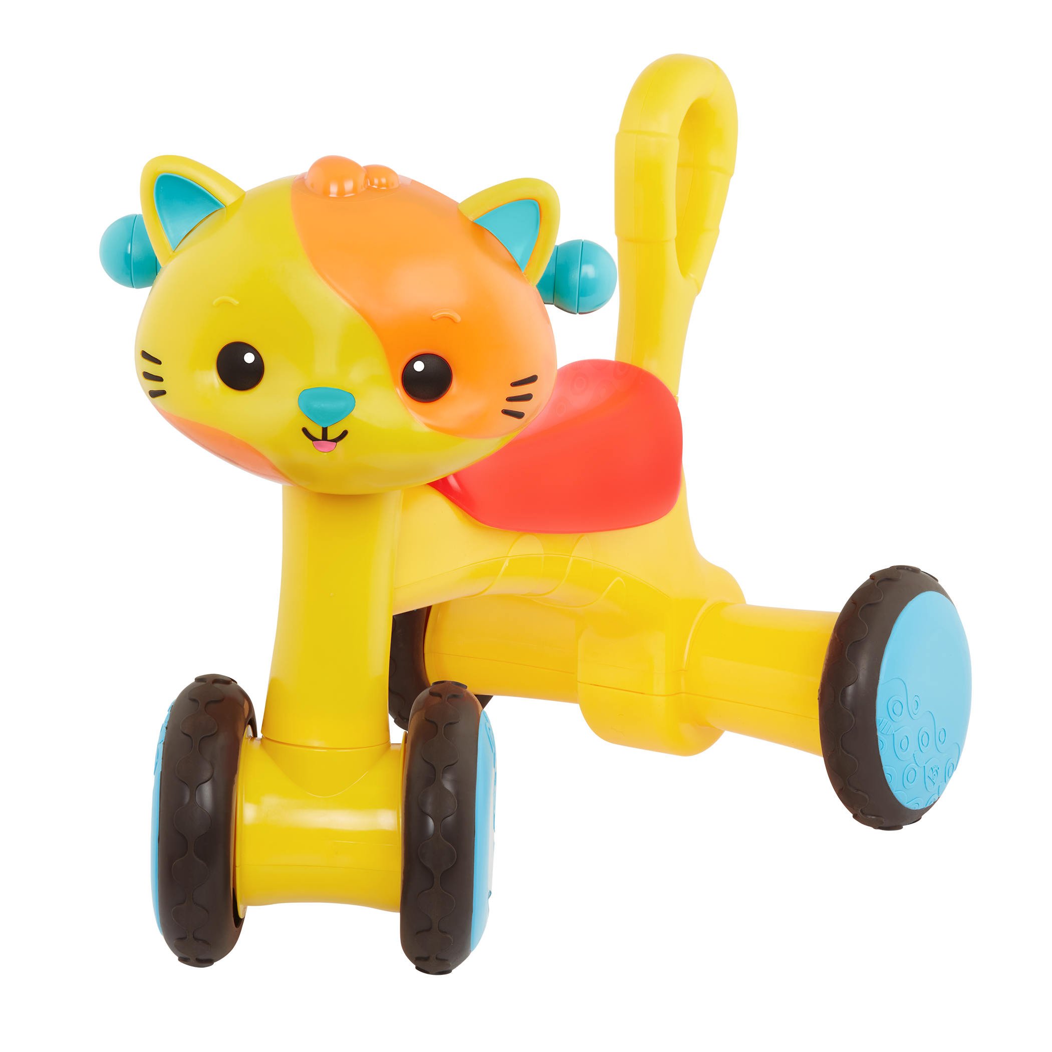 Cat ride-on.
