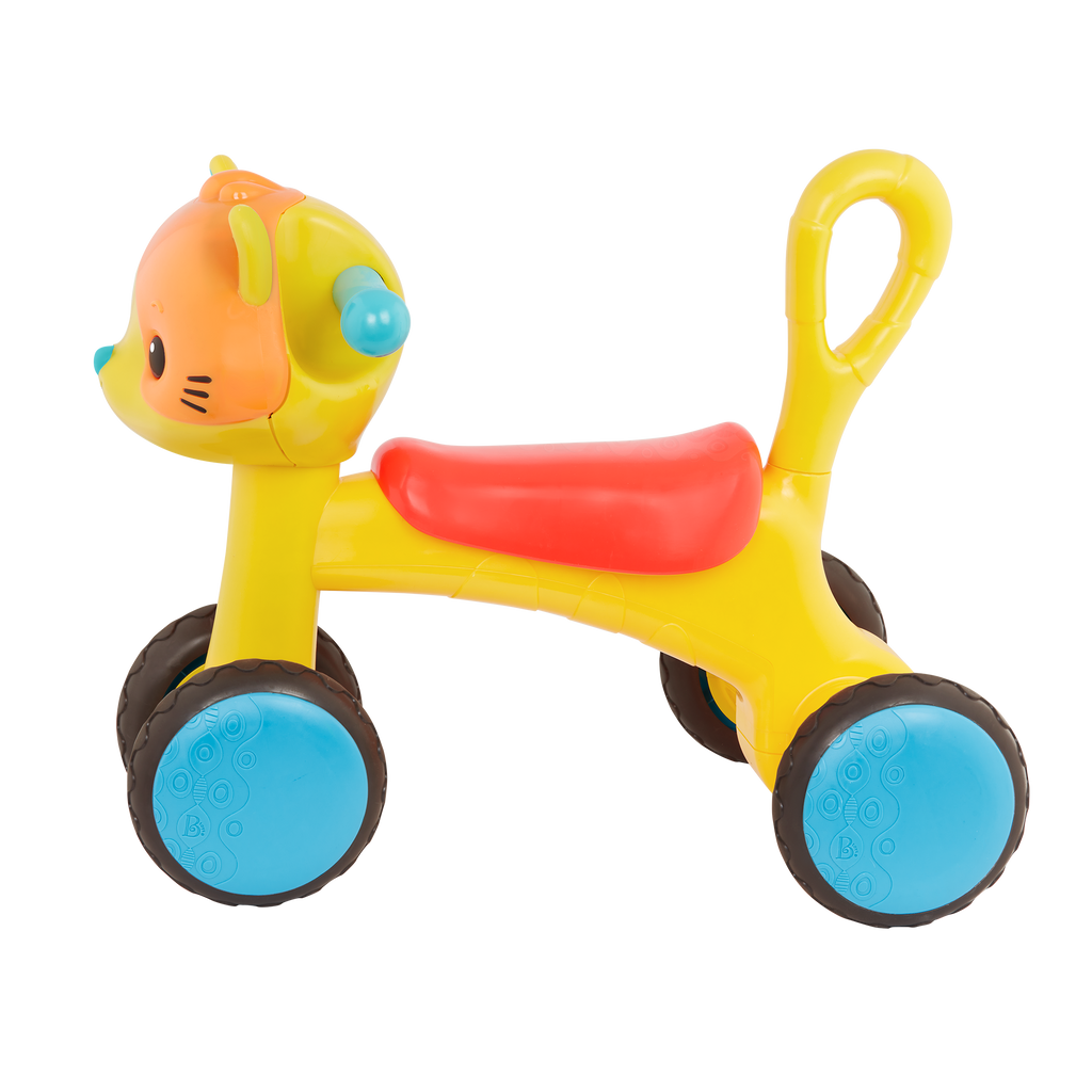 Cat ride-on.