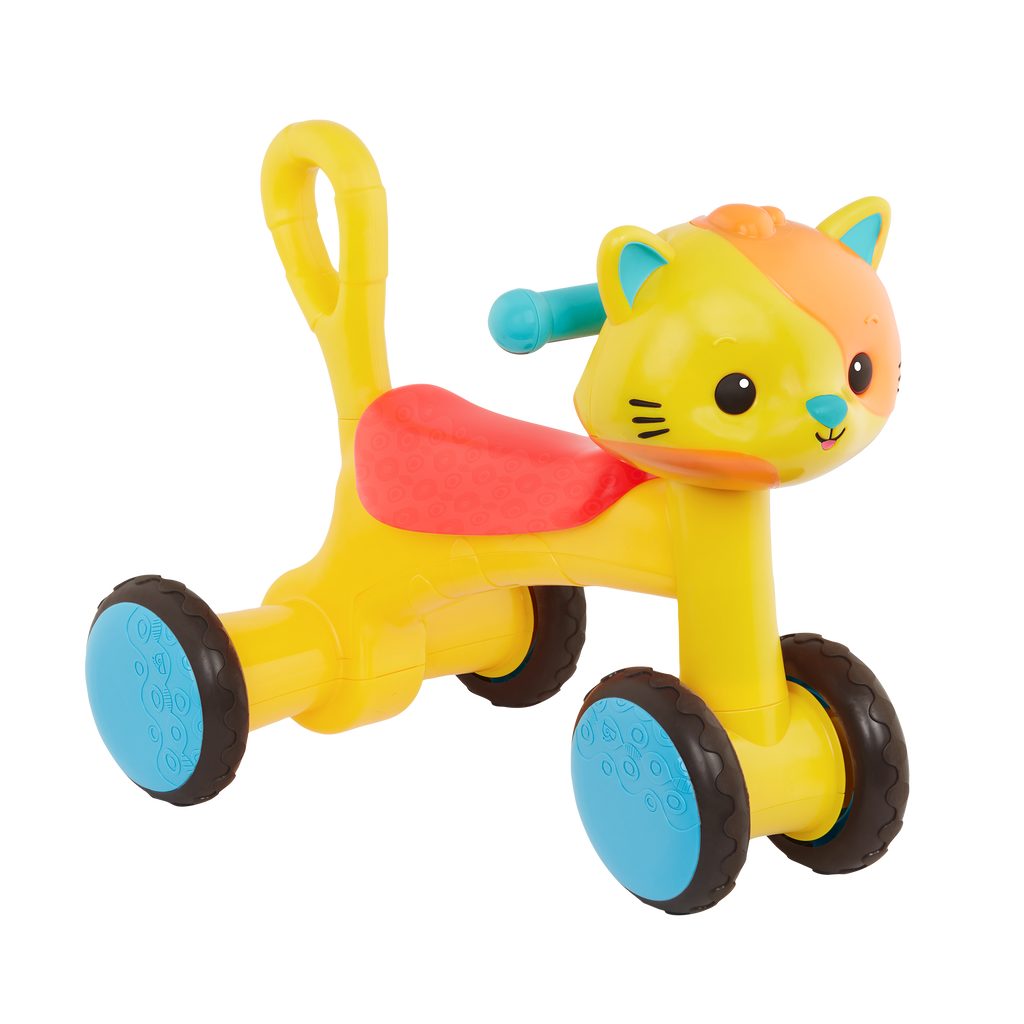 Cat ride-on.