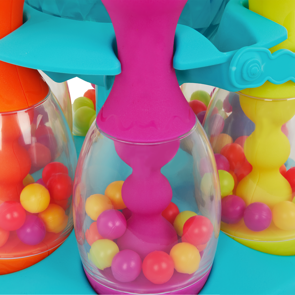 Toy bowling set.