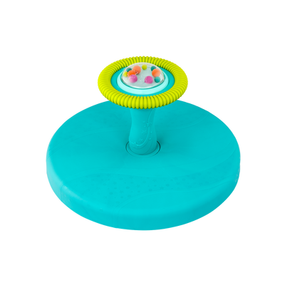 Twirly time spinning seat toy for toddlers