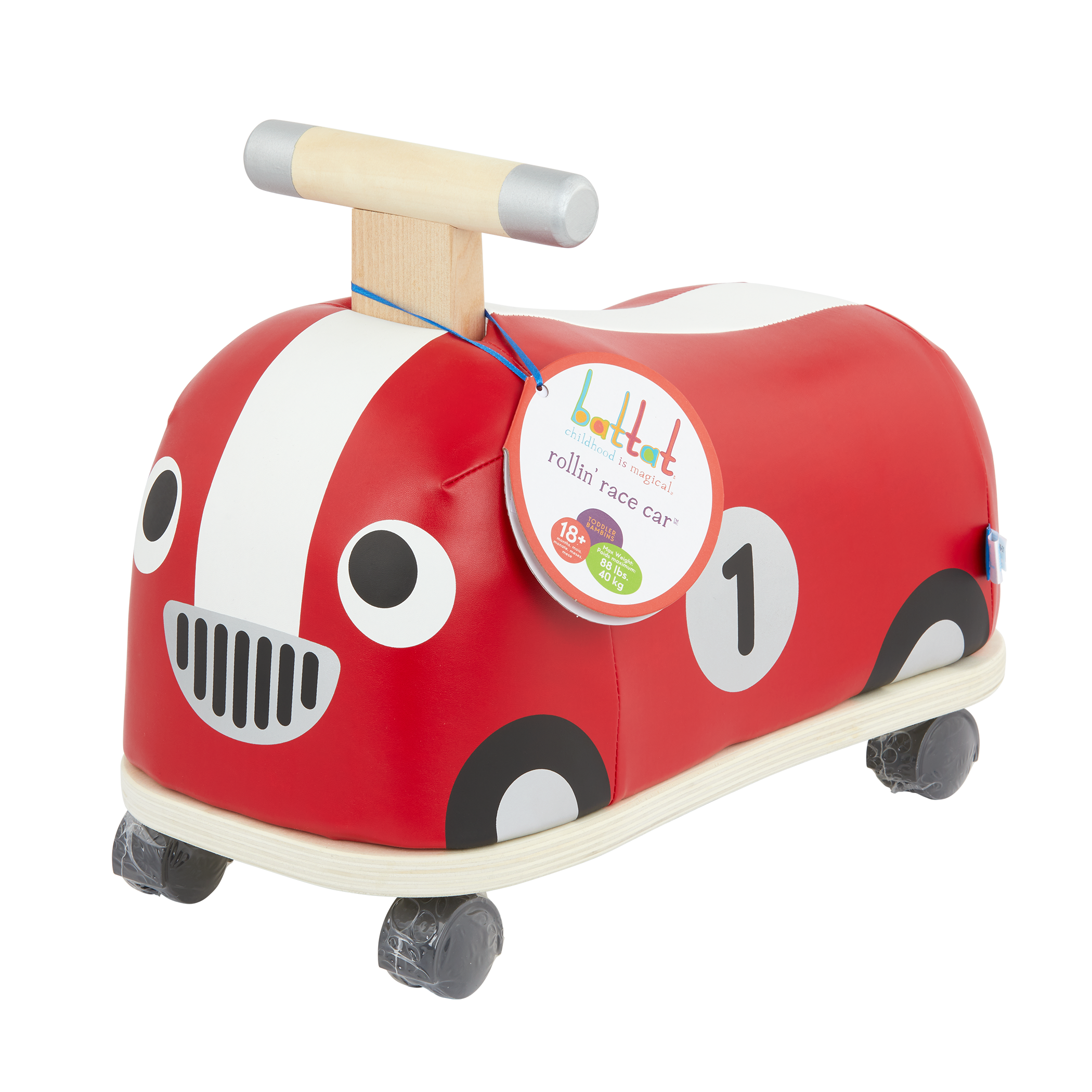Battat - Rollin Ride On Race Car