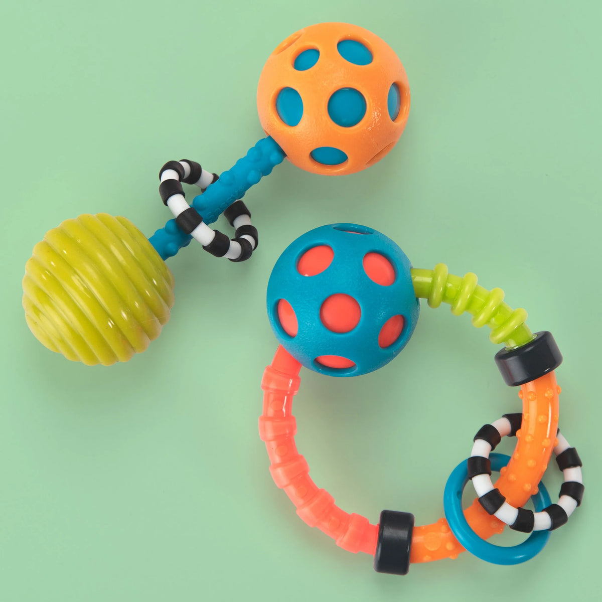 Giant Fillable Rattle Sassy - My First Bend & Flex Rattle Set – The Play Room