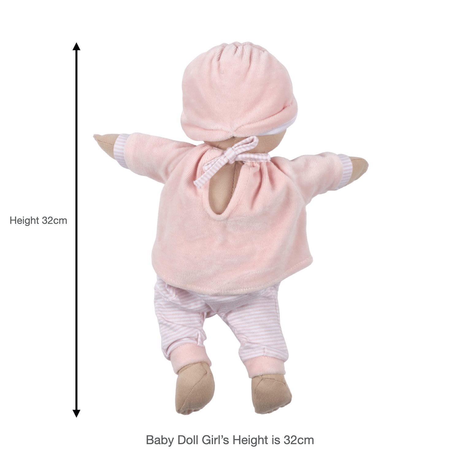 Bonikka - Pink Cherub Baby Doll