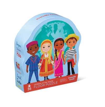 Crocodile Creek - Puzzle 36pcs - Children Around The World