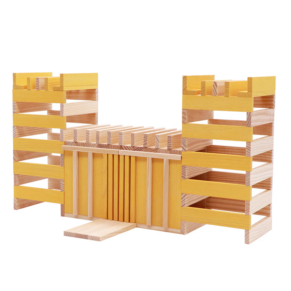 KAPLA - Square Box Yellow