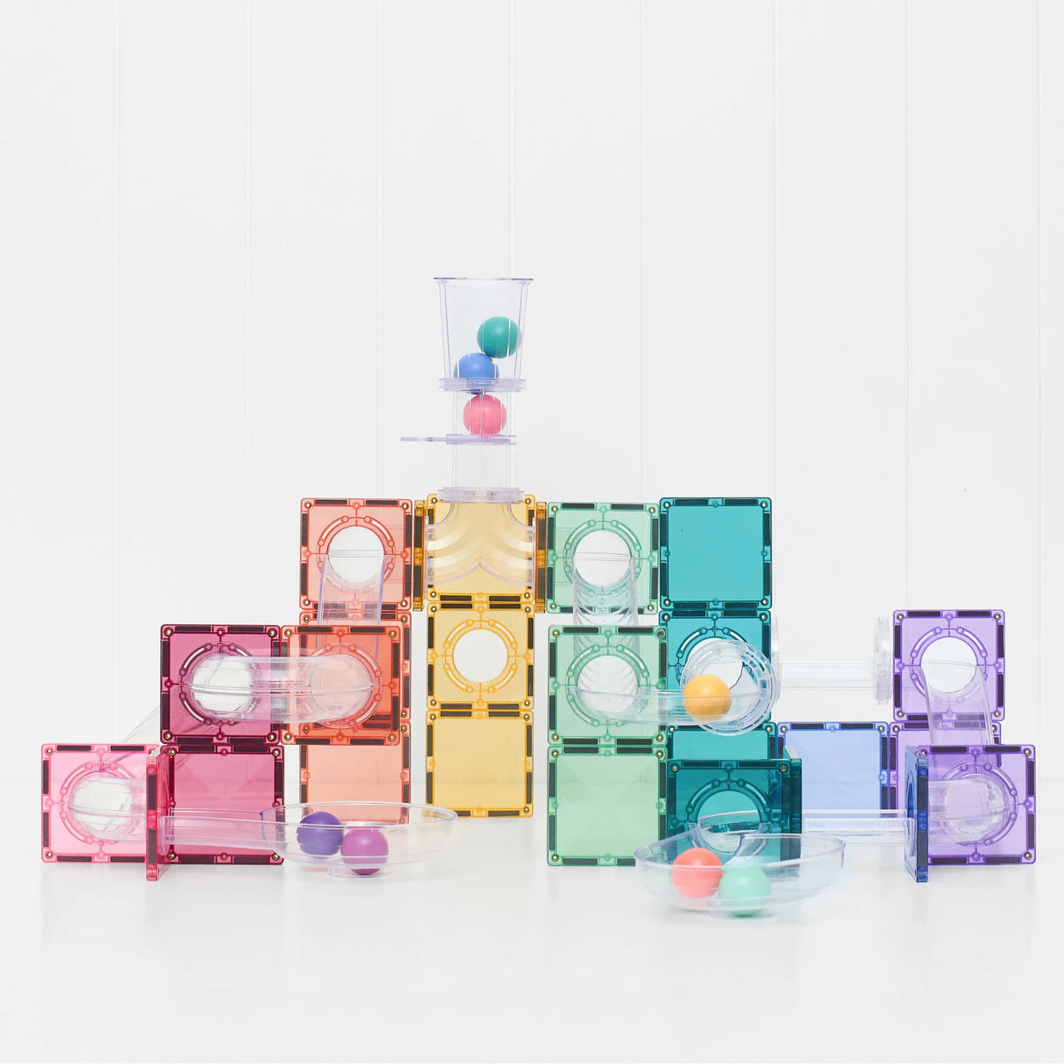 Connetix - Pastel Ball Run 114PC