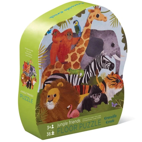 Crocodile Creek - Puzzle 36pcs - Jungle Friends