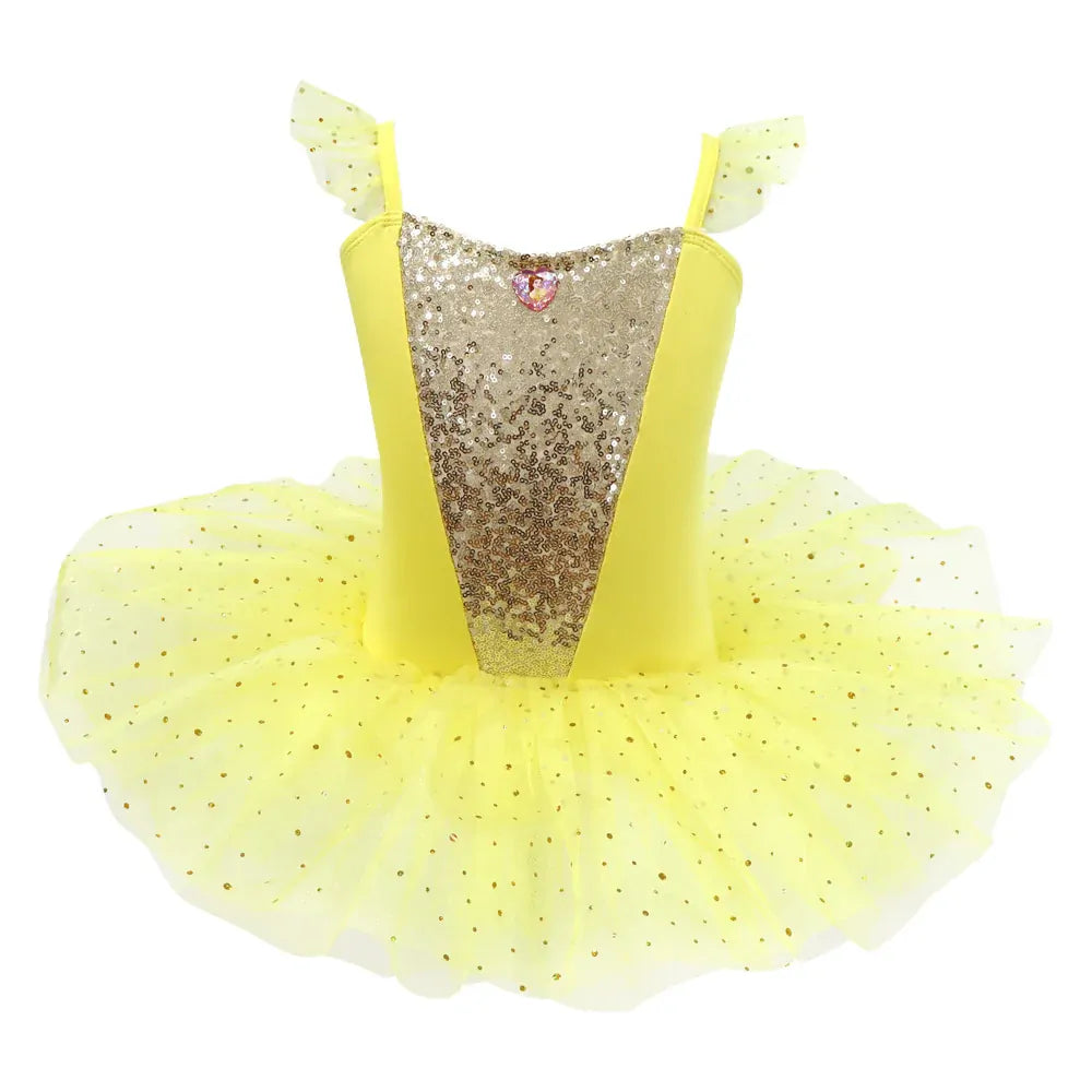 PP - Disney Belle Sparkling Tutu Size 7/8