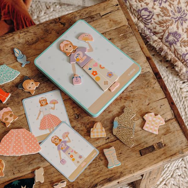Djeco - Inzebox Dressing Magnetic Game