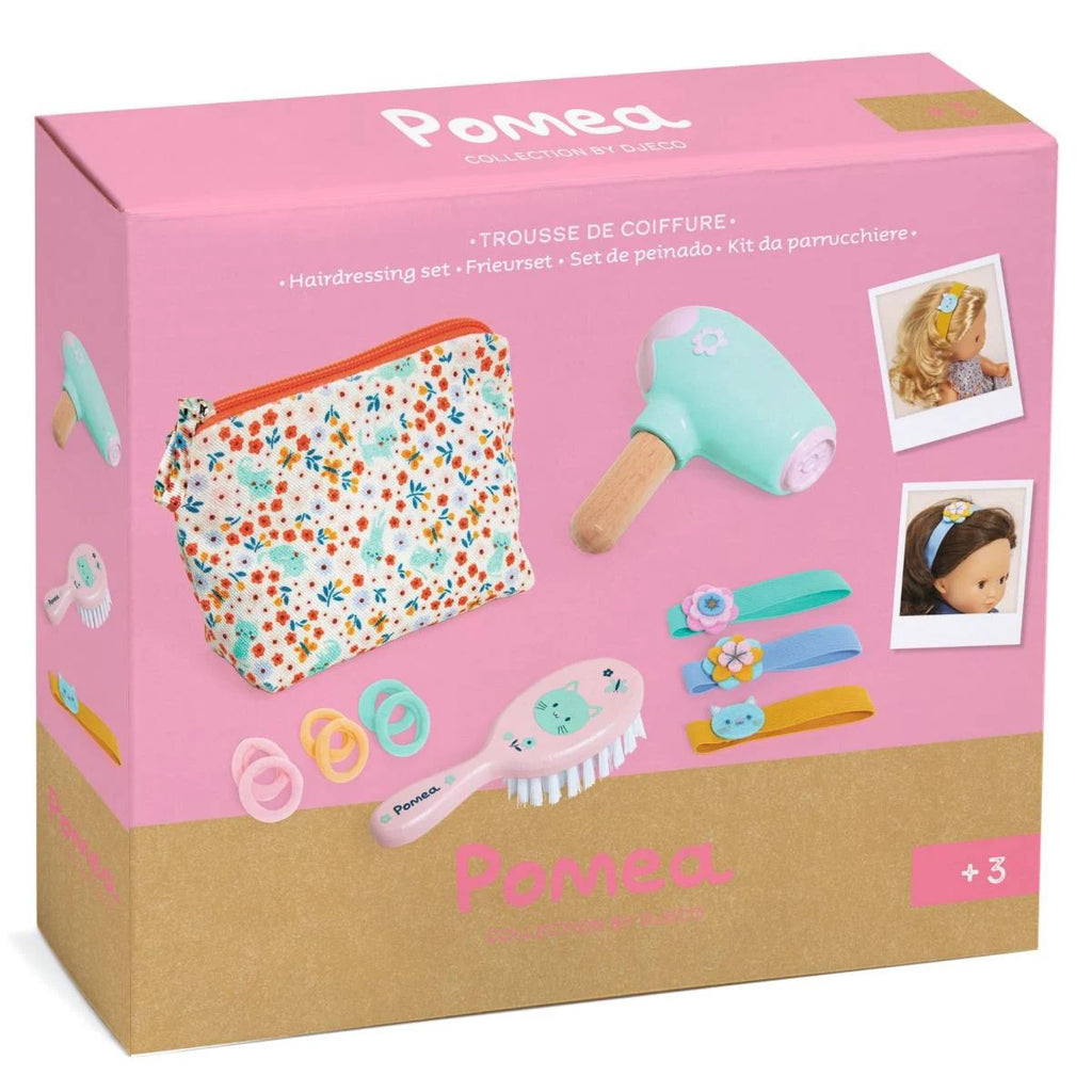 Djeco - Lovely Doll baby Pomea Hairdressing Set