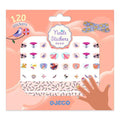 Djeco - 120 Feather Nail Stickers