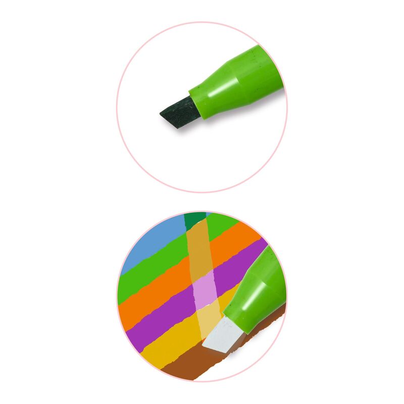 Djeco - Multicoloured Magic Markers