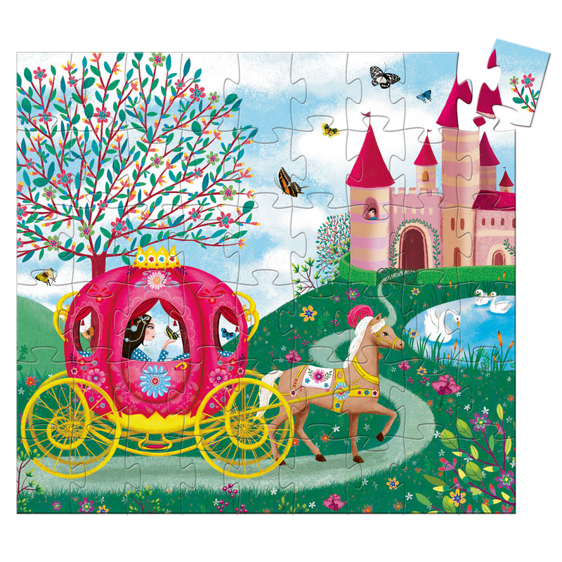 Djeco - Puzzle Silhouette 54pcs - Elises Carriage