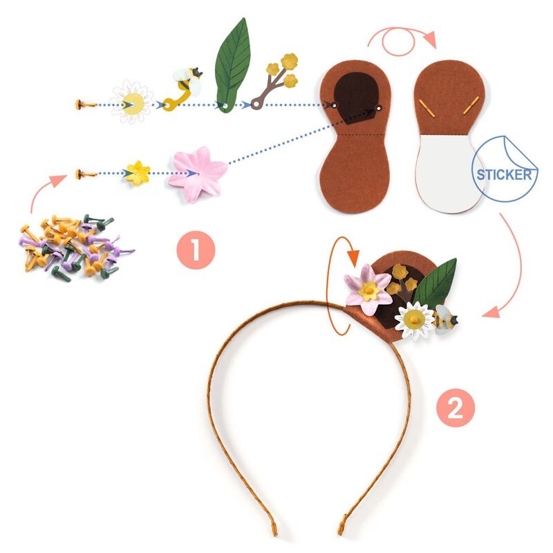 Djeco - Do it Yourself - Headbands Kit
