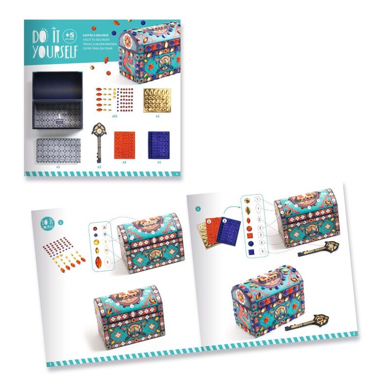 Djeco - Do it Yourself - Super Treasure Chest