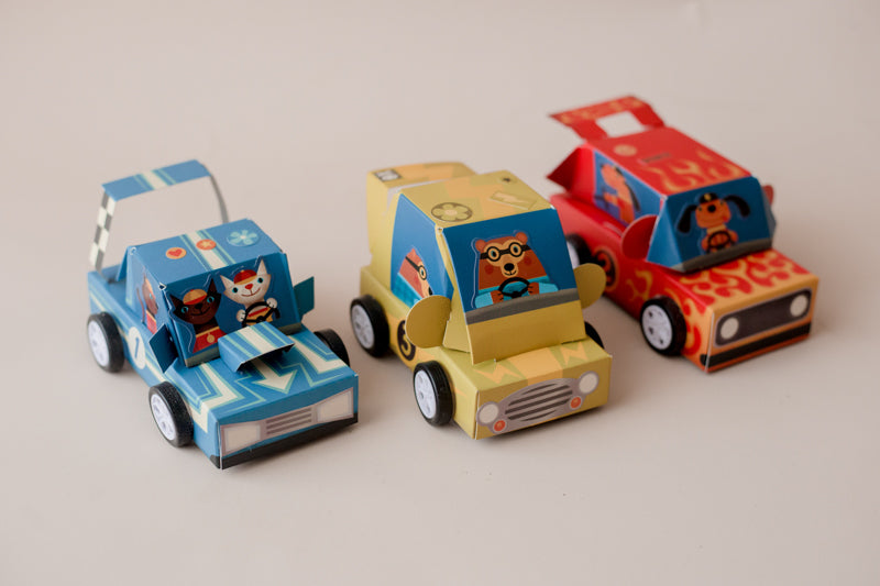 Djeco - Do it Yourself - Racing Cars Kit