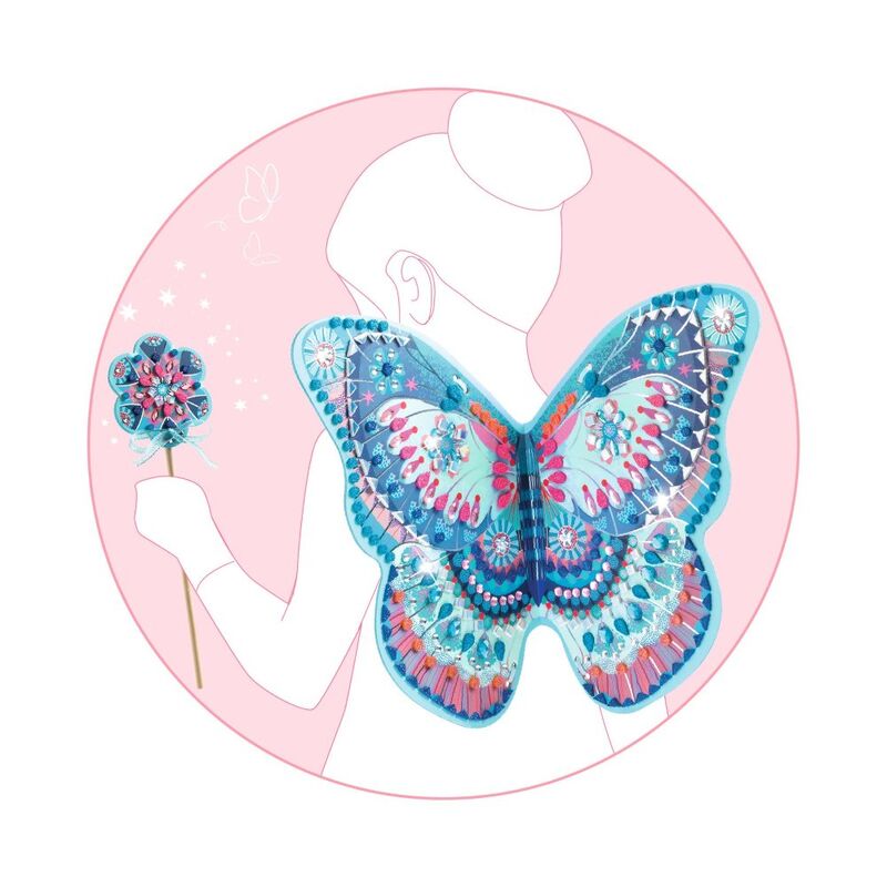 Djeco - Do it Yourself - Fairy Wings & Wand Kit