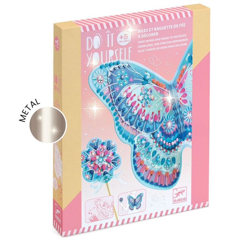 Djeco - Do it Yourself - Fairy Wings & Wand Kit
