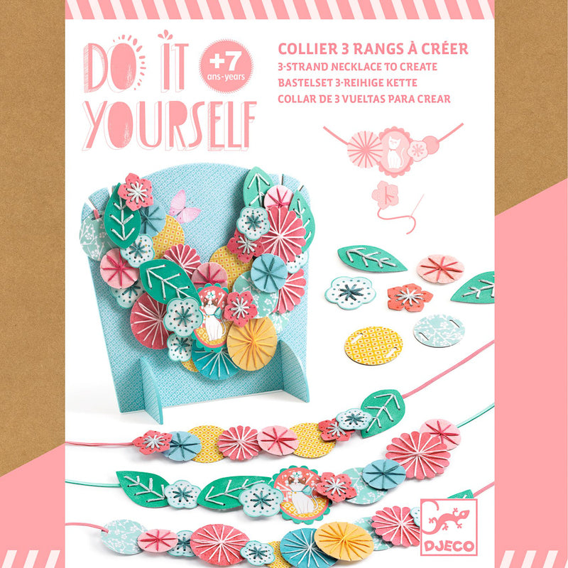 Djeco - Do it Yourself - Flora Necklace Kit
