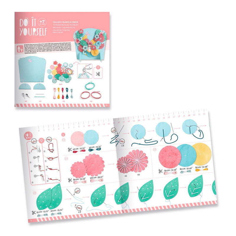 Djeco - Do it Yourself - Flora Necklace Kit