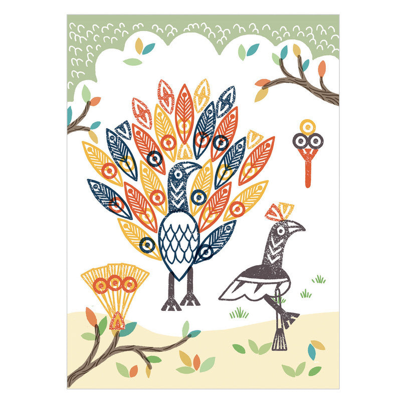 Djeco - Surprising Animals Stamp Set