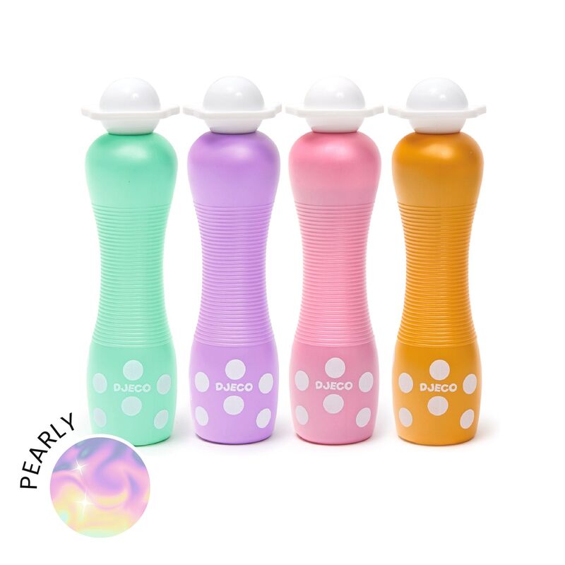 Djeco - Large Dot Foam Markers - Pearl