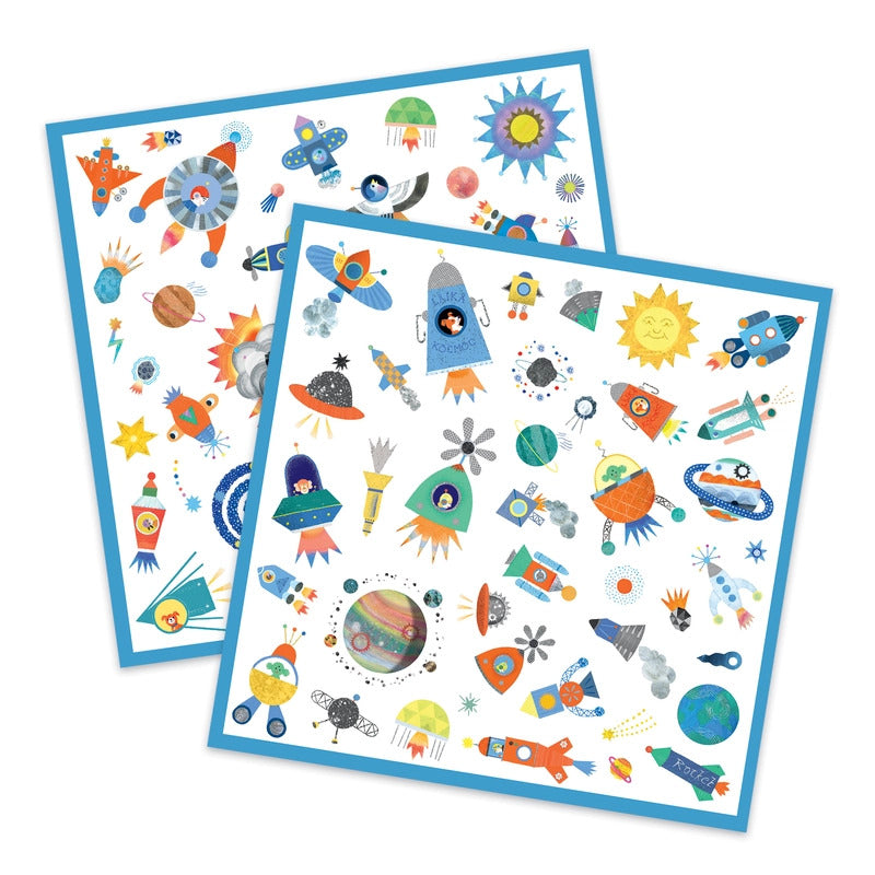 Djeco - Interstellar 160 Stickers