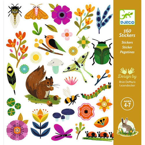 Djeco - Garden 160 Stickers
