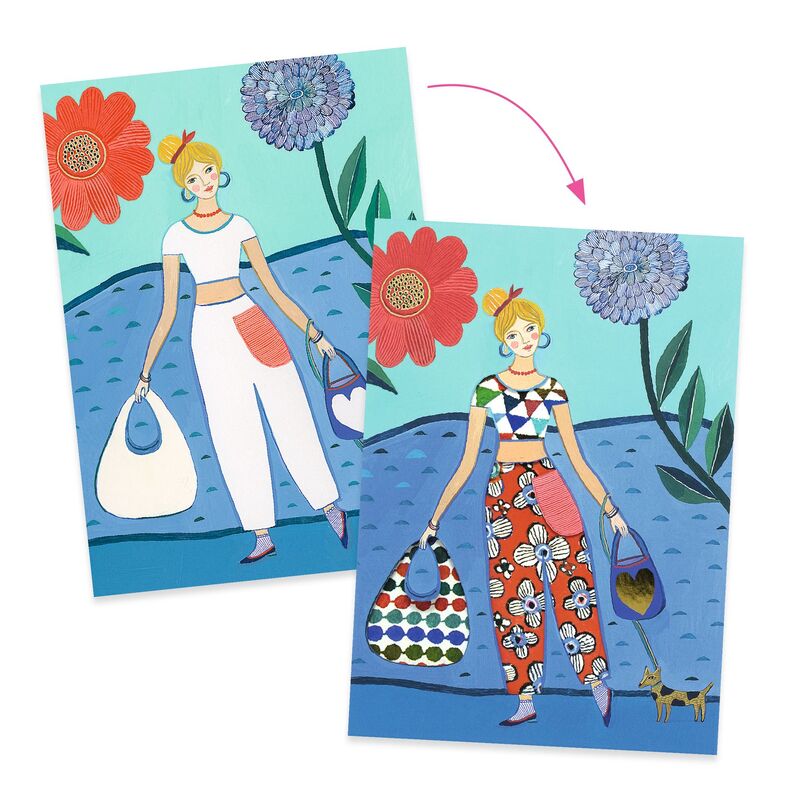 Djeco - Patterned Collage