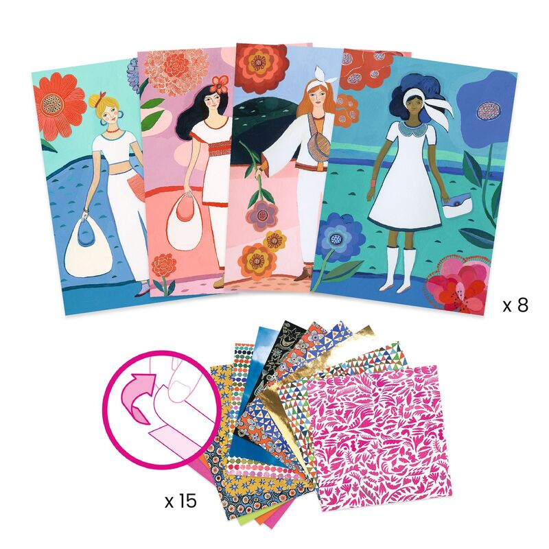 Djeco - Patterned Collage