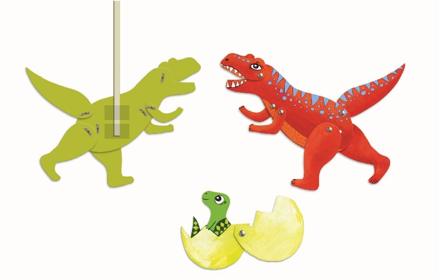 Djeco - Dinos Small Puppets