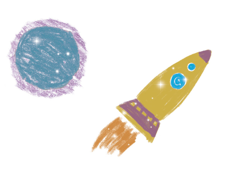 Djeco - 8 Metallic Pencils