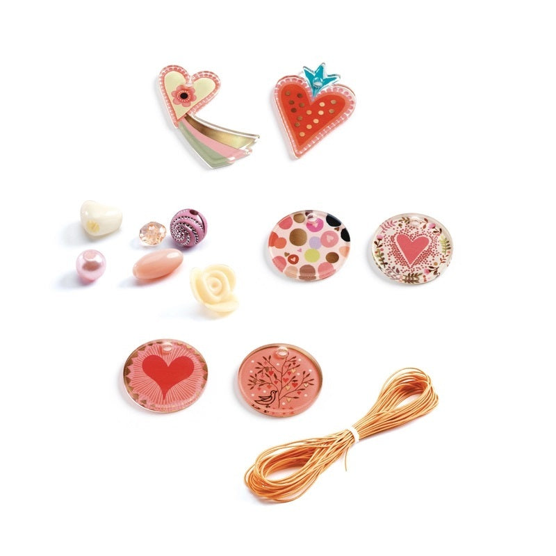 Djeco - Heart Fancy Beads