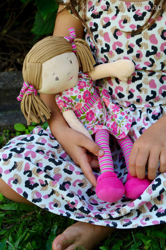 Bonikka - Fran Dames Doll with Light Brown Hair