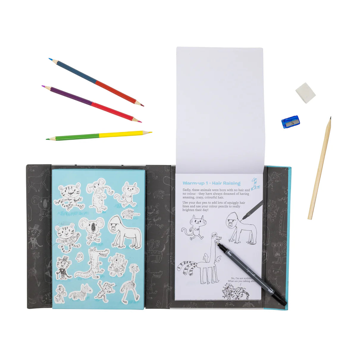 Tiger Tribe - Drawing Inspiration - A Guided Sketchbook