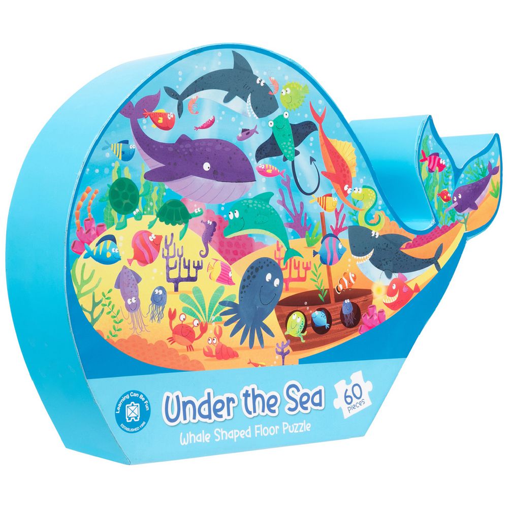 Edvantage - Under the Sea Shape Puzzle 60pc