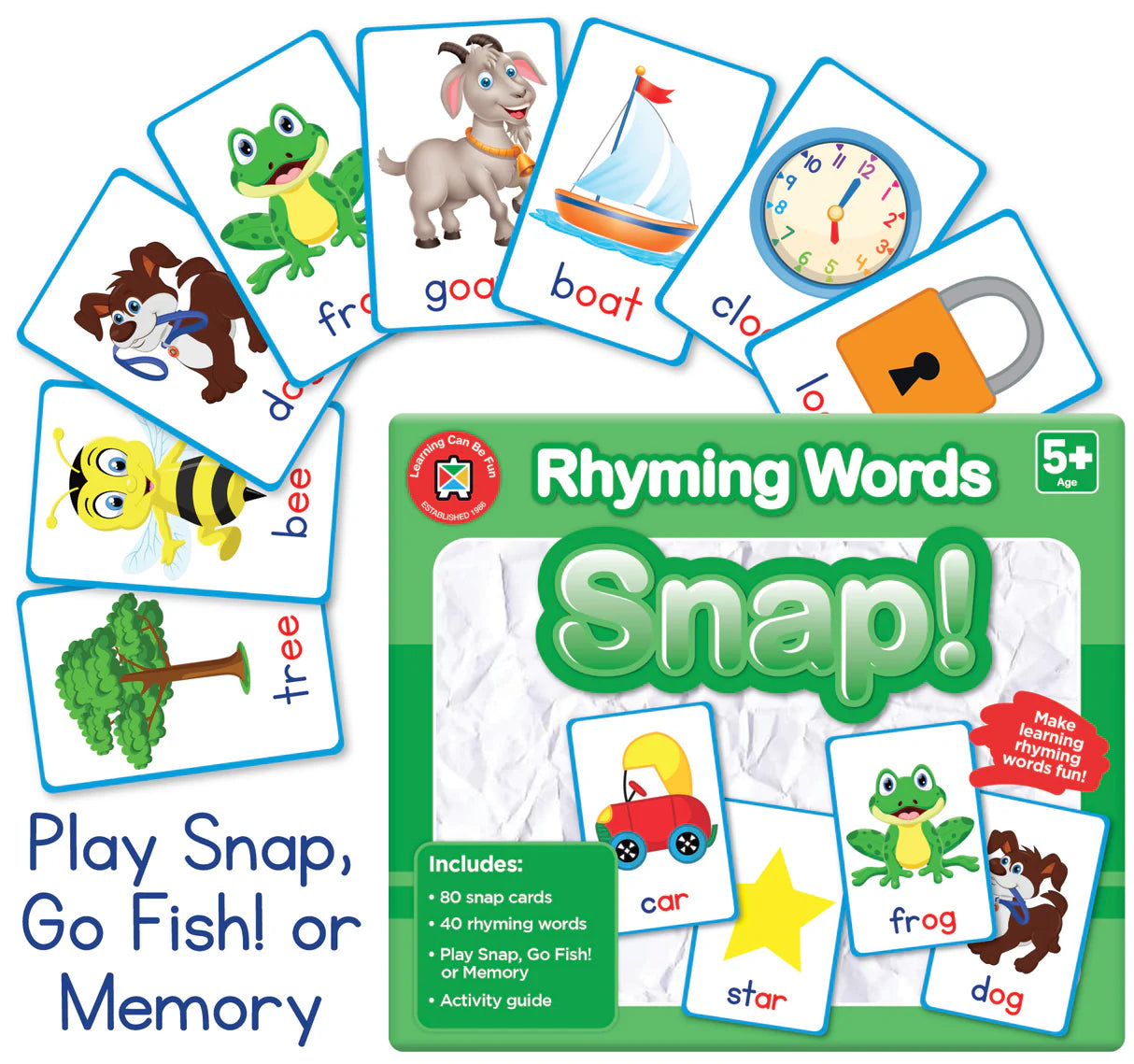 Edvantage - Rhyming Word Snap