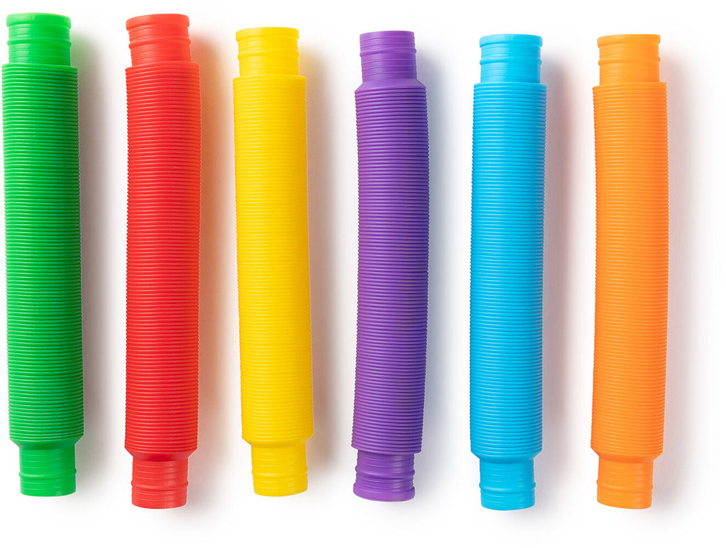 Sensory Sprouts - Rainbow Pull Pipes