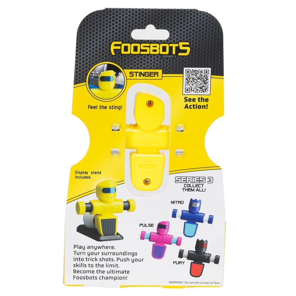 Fat Brain - Foosbots Single Stinger Yellow