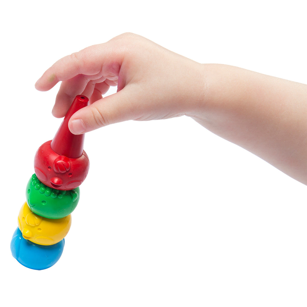 Edvantage - First Creations Easi-Grip Animal Crayons Set of 4