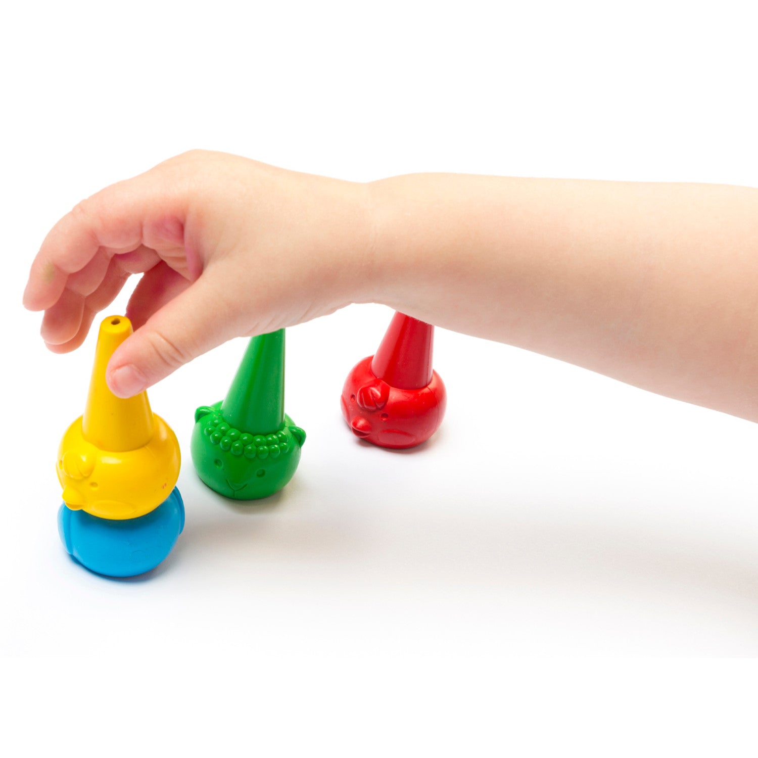 Edvantage - First Creations Easi-Grip Animal Crayons Set of 4