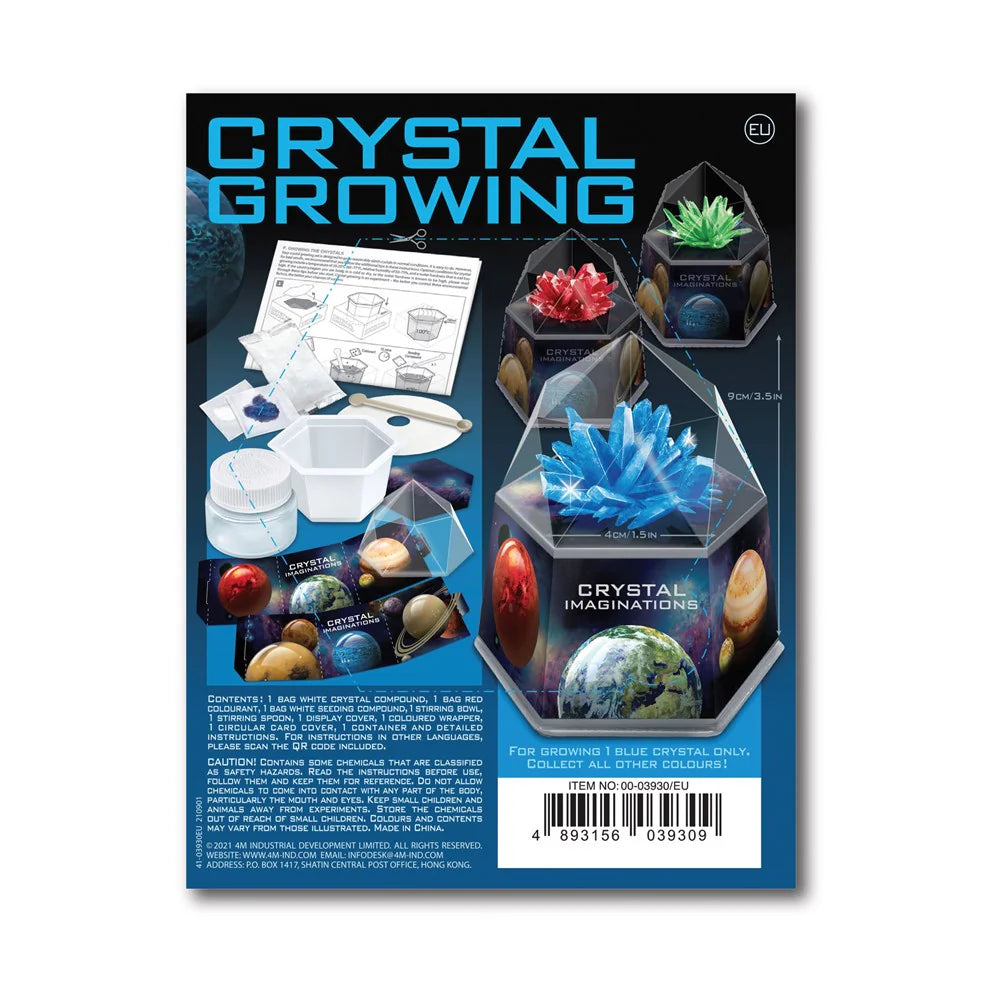 4M - Crystal Growing Kit Space Gem Blue
