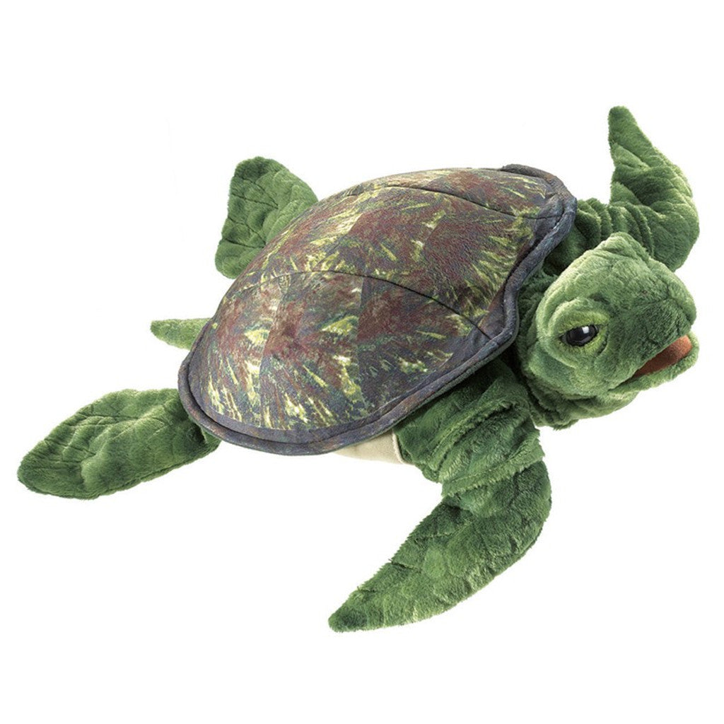 Folkmanis - Sea Turtle Hand Puppet