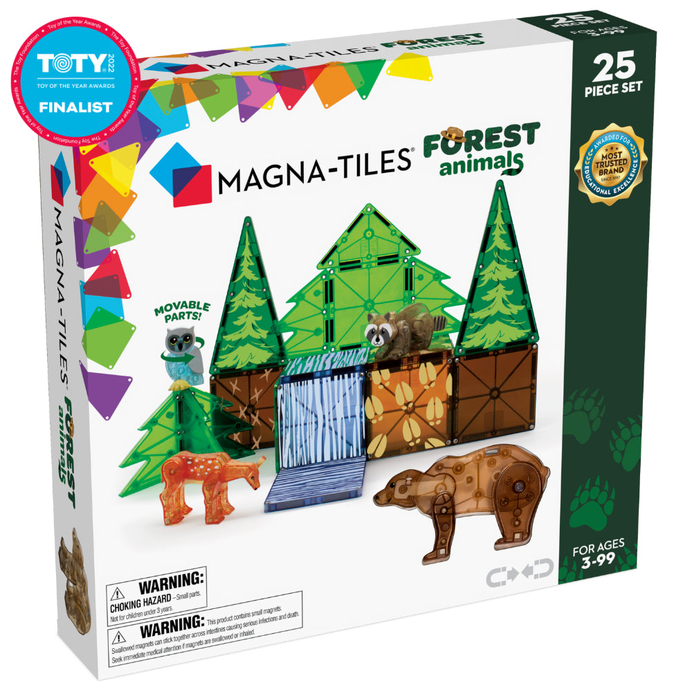 Magna Tiles - Forest Animals Set 25 Pieces