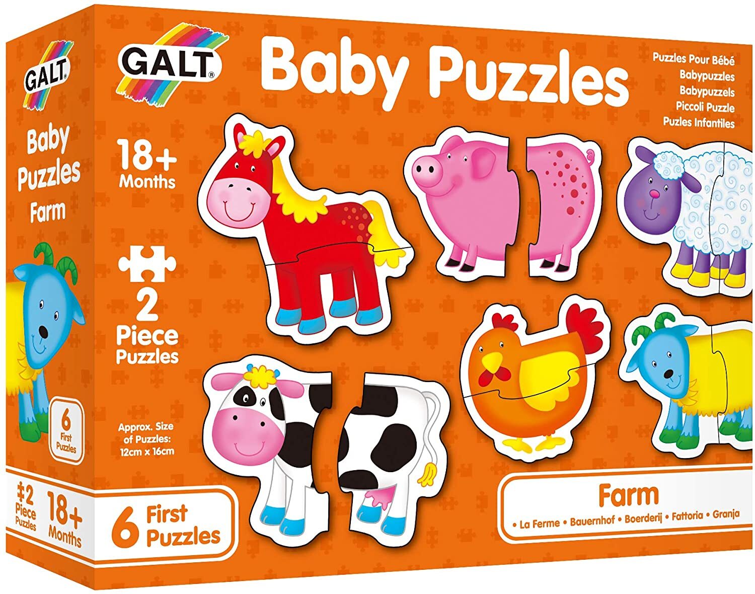 Galt - Baby Puzzles Farm