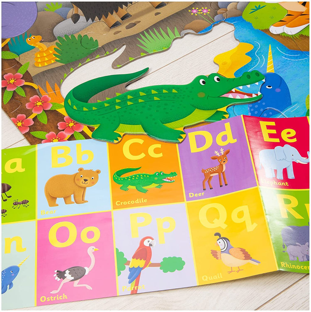 Galt - Giant Floor Puzzle 30pcs - Alphabet Animals