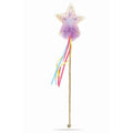 Great Pretenders - Multi Pastel & Gold Glitter Rainbow Sparkle Wand